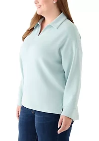 Plus Scuba Polo Shirt