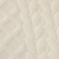 Plus Long Sleeve Textured Crew Sweater with Side Zips