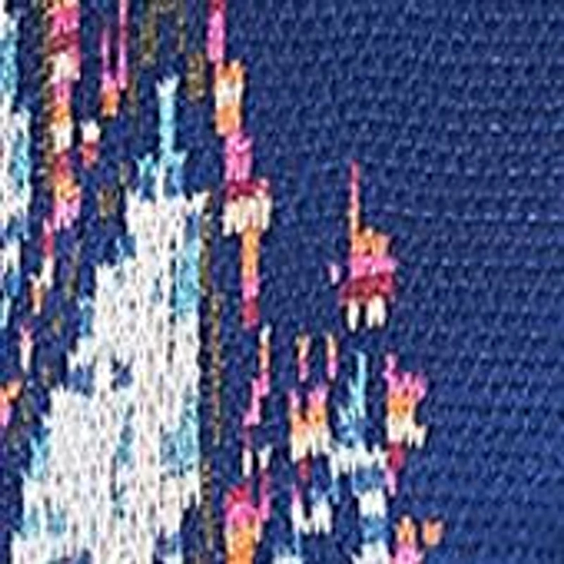 Petite Kaleidoscope Open Front Cardigan