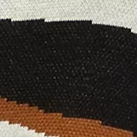 Plus Asymmetrical Zebra Print Pullover Sweater