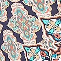 Plus Paisley Patchwork Fitted Jacket