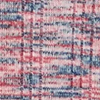 Petite Spacedye Knit Asymmetric Top