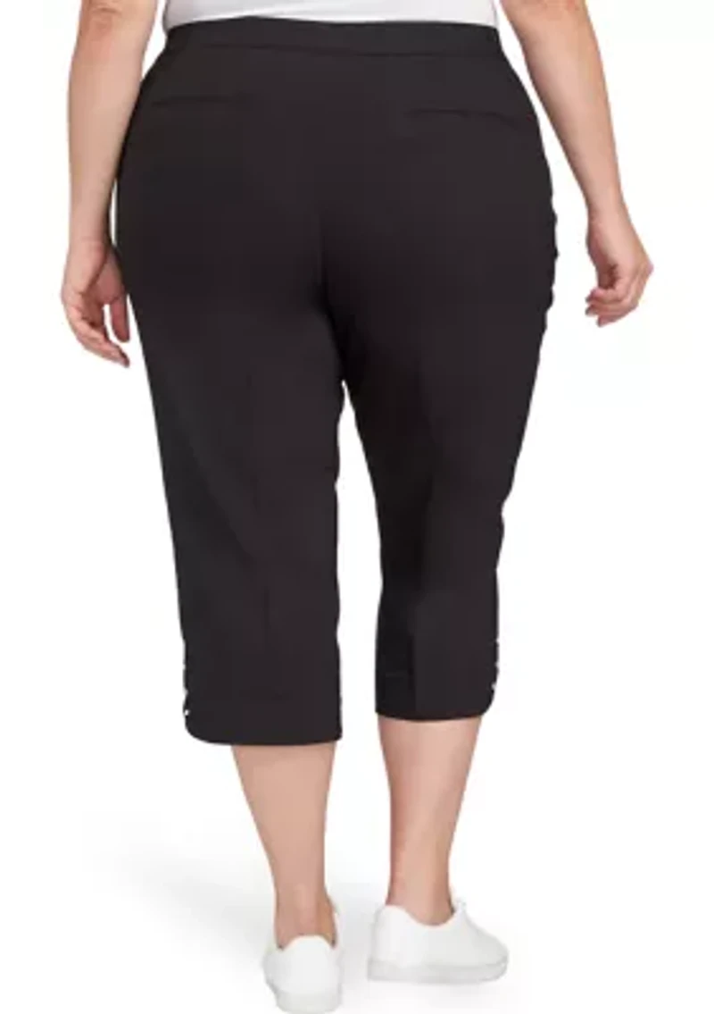 Plus Double Face Pants