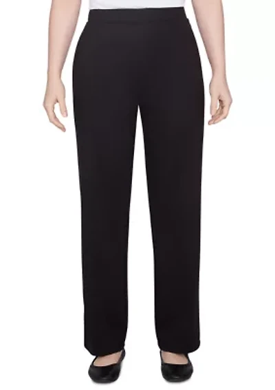 Women's Luxe Double Knit Pull-On Pants