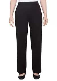 Women's Luxe Double Knit Pull-On Pants