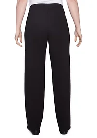 Women's Luxe Double Knit Pull-On Pants