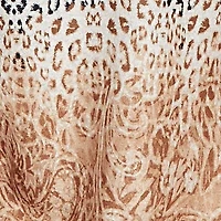 Women's Embellished Animal Print Cozy Top