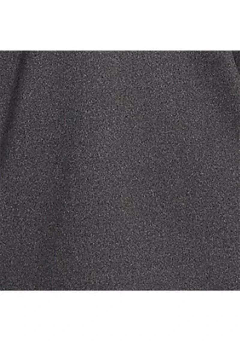 Plus Luxe Half Button Collared Top