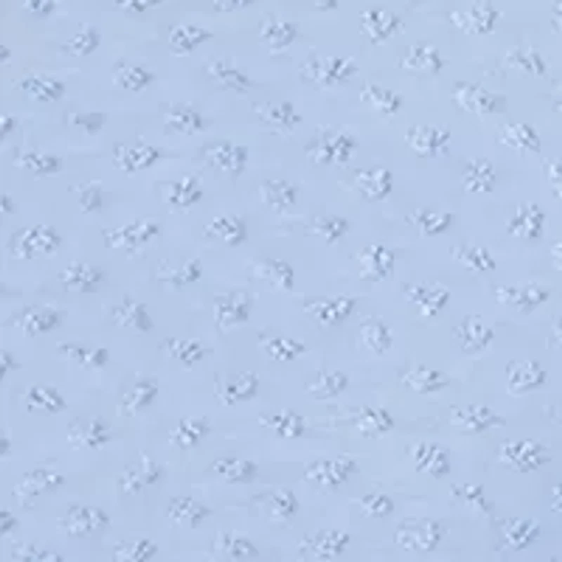 Petite Horseshoe Swiss Dot Solid Knit Top with Lantern Sleeves