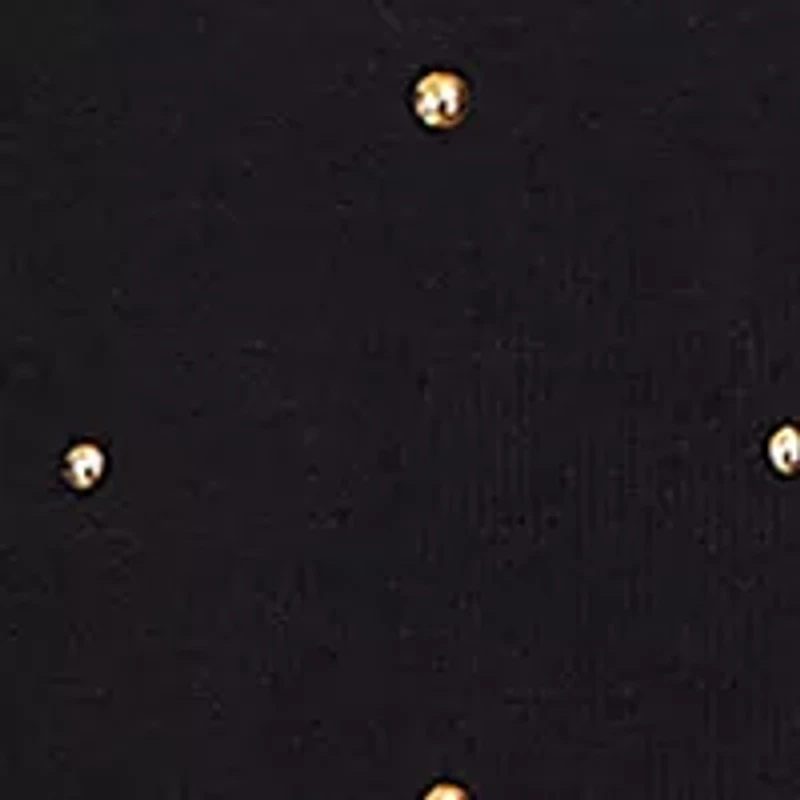 Plus Stud Embellished Tunic Sweater