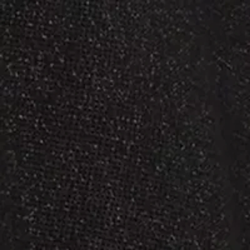 Plus Open Front Metallic Cardigan