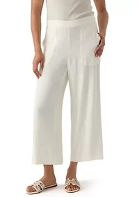 Women's Relaxed Oasis Linen Capri Pants
