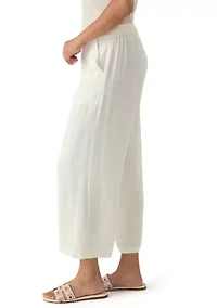 Women's Relaxed Oasis Linen Capri Pants