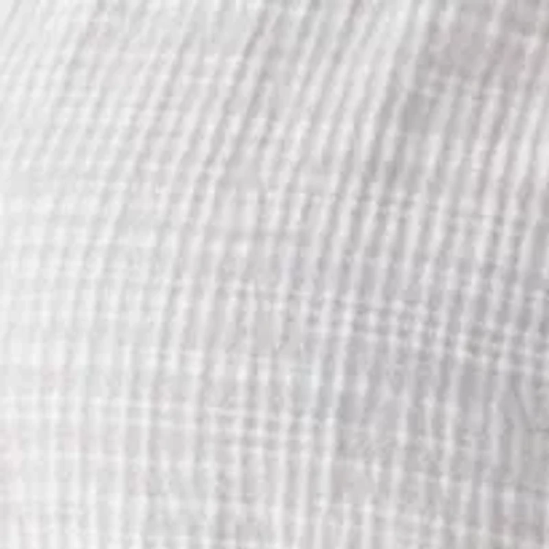 Women's Solid Slub Knit Lace Trim Top