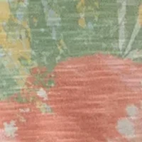Women's Tropical Bloom Embellished Top