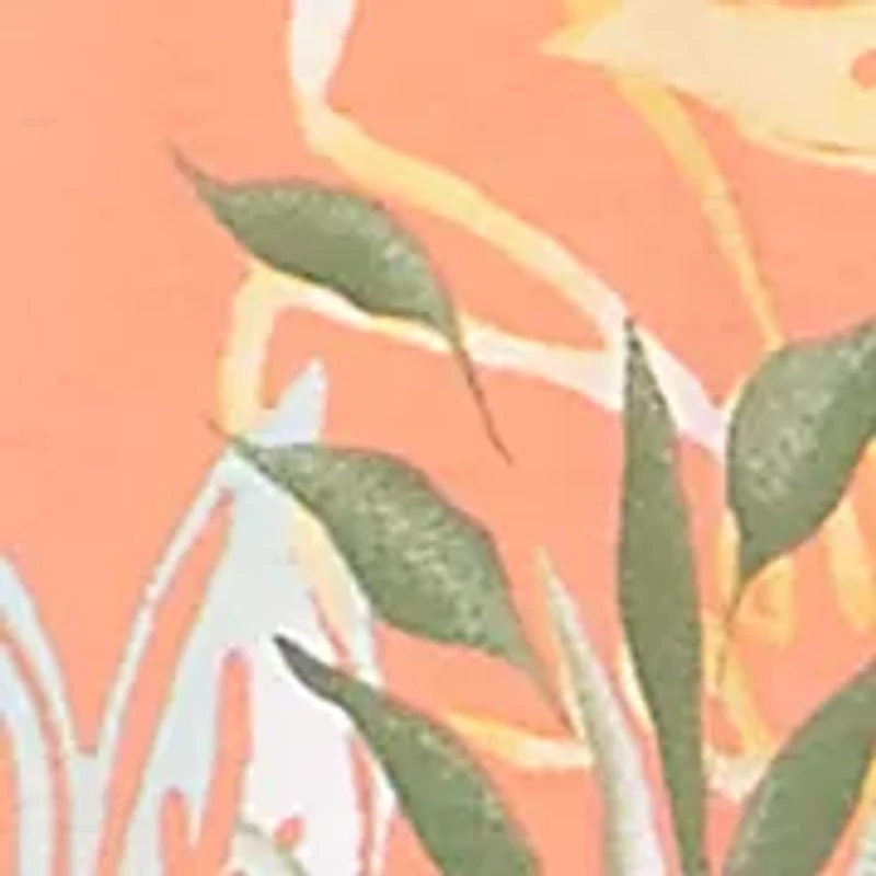 Plus Tropical Ombré Embellished Knit Top