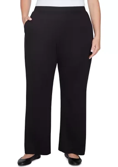 Plus Luxe Knit Pull On Pants