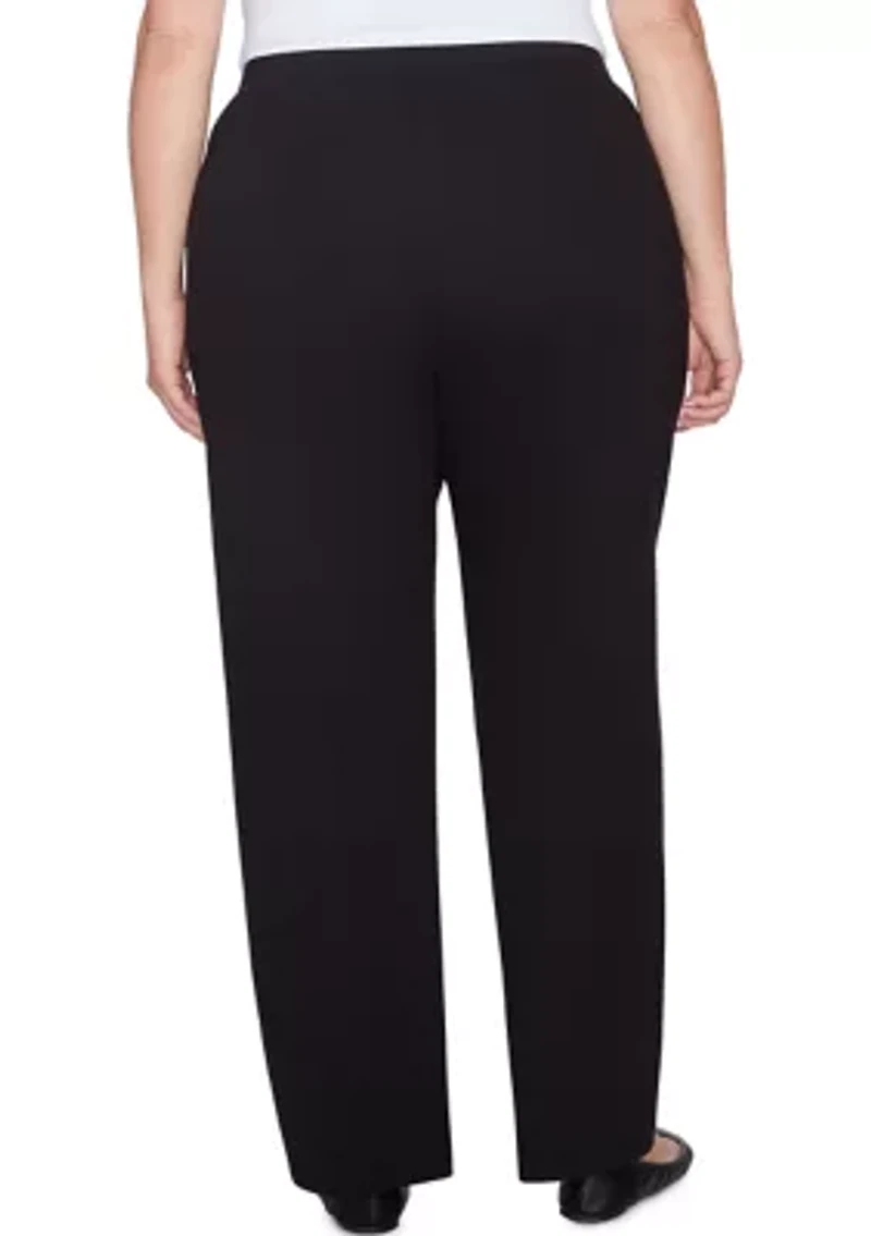 Plus Luxe Knit Pull On Pants