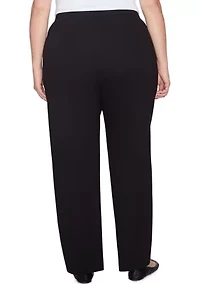 Plus Luxe Knit Pull On Pants