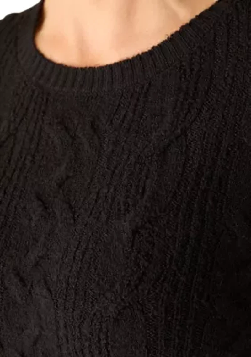 Women's Mixed Cable Cozy Sweater