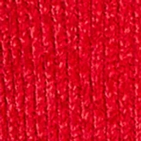 Plus Vertical Cable Detailed Chenille Pull Over Sweater