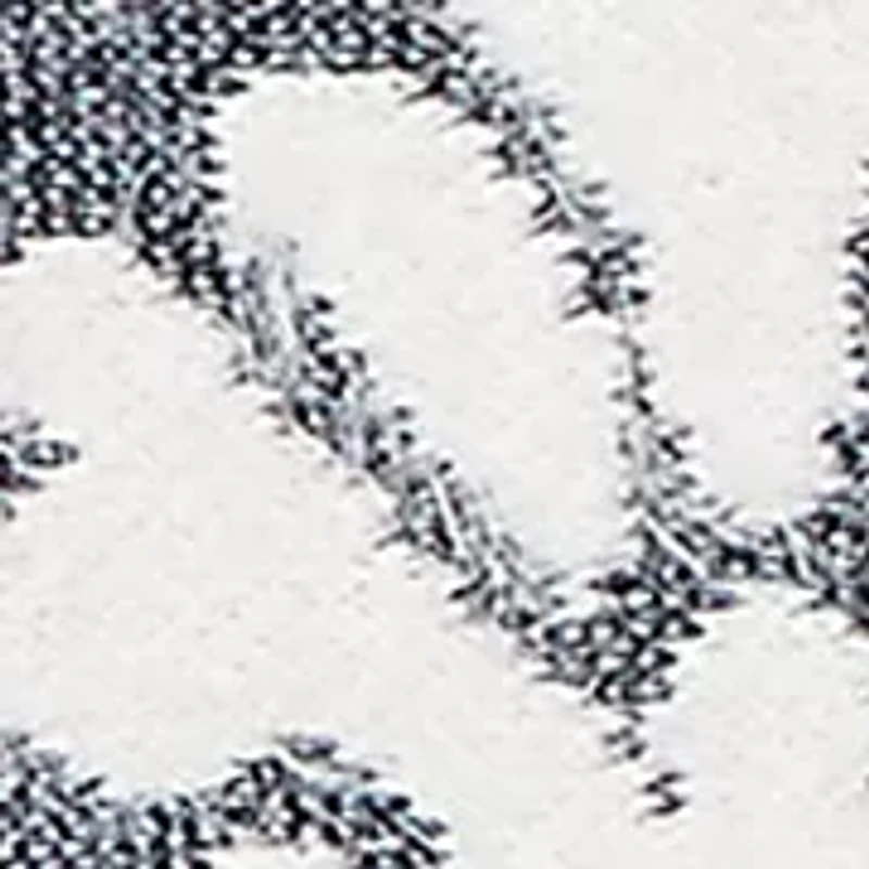 Petite Medallion Jacquard Sweater Knit Top