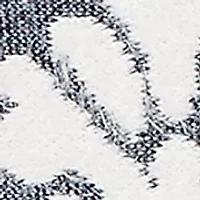 Petite Medallion Jacquard Sweater Knit Top