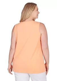 Plus Scoop Neck Tank