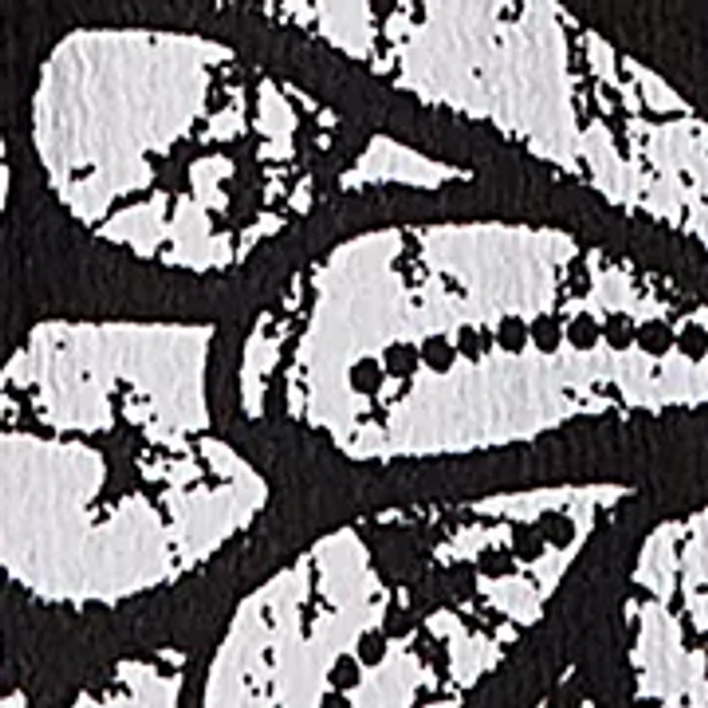 Women's Batik Island Paisley Lace Neck T-Shirt