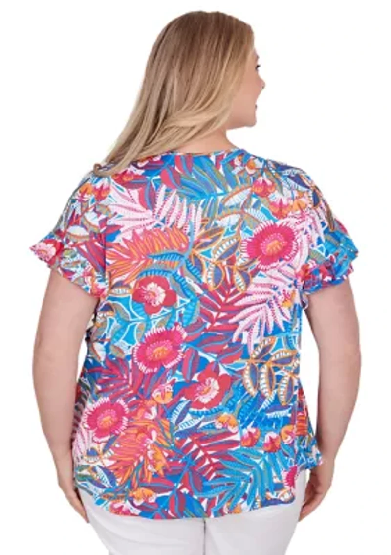 Plus Rainforest-Inspired Top
