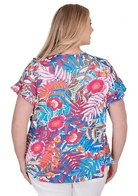 Plus Rainforest-Inspired Top