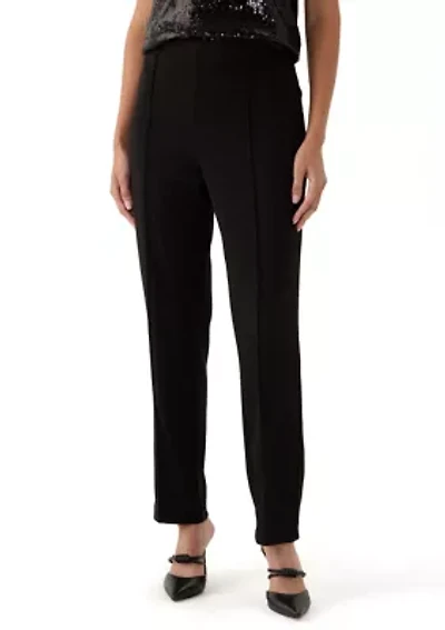Women's Ponte Pants with Hollywood Waist