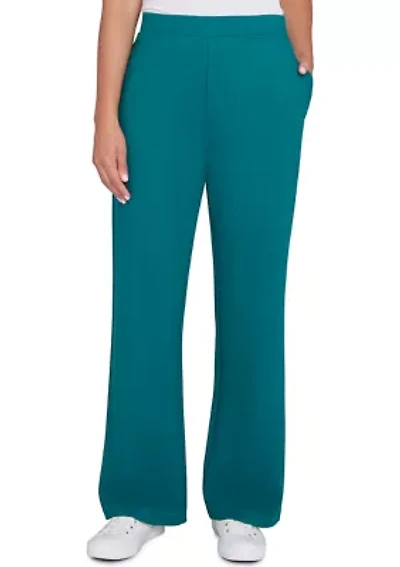 Petite Luxe Knit Pull On Pants