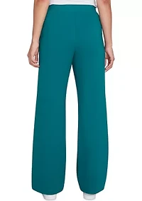 Petite Luxe Knit Pull On Pants