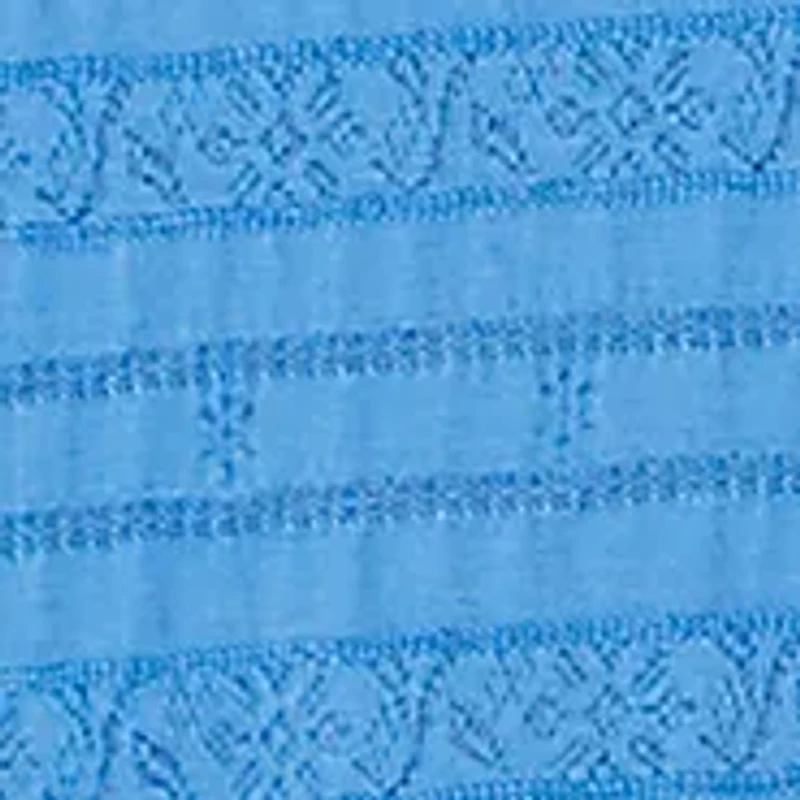 Plus Decorative Smocked Top