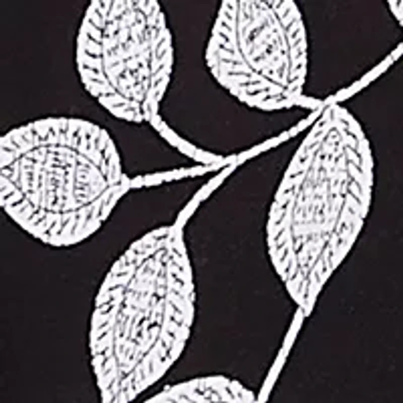 Plus Tropical Print Crepe Top with Ties