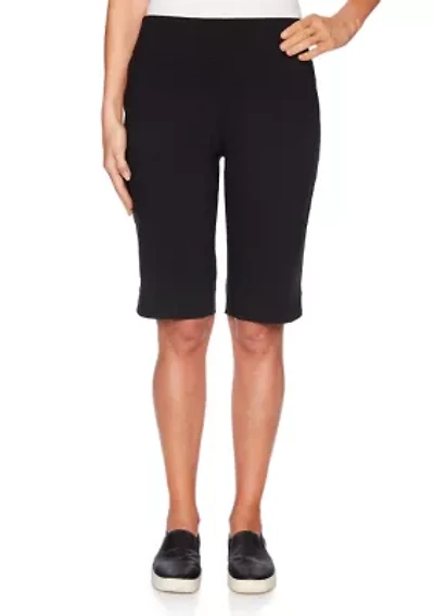 Women's Pull On Tech Bermuda Shorts