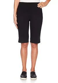 Women's Pull On Tech Bermuda Shorts