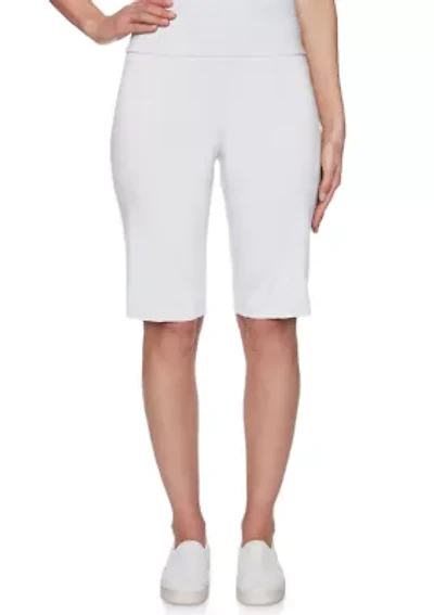 Women's Pull On Tech Bermuda Shorts