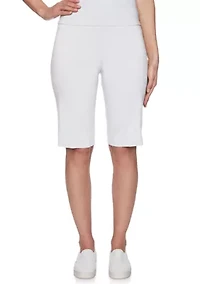 Women's Pull On Tech Bermuda Shorts