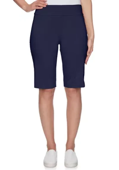 Women's Pull On Tech Bermuda Shorts