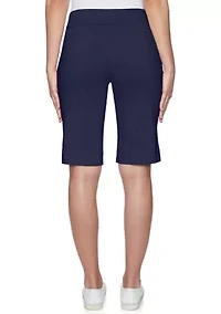 Women's Pull On Tech Bermuda Shorts