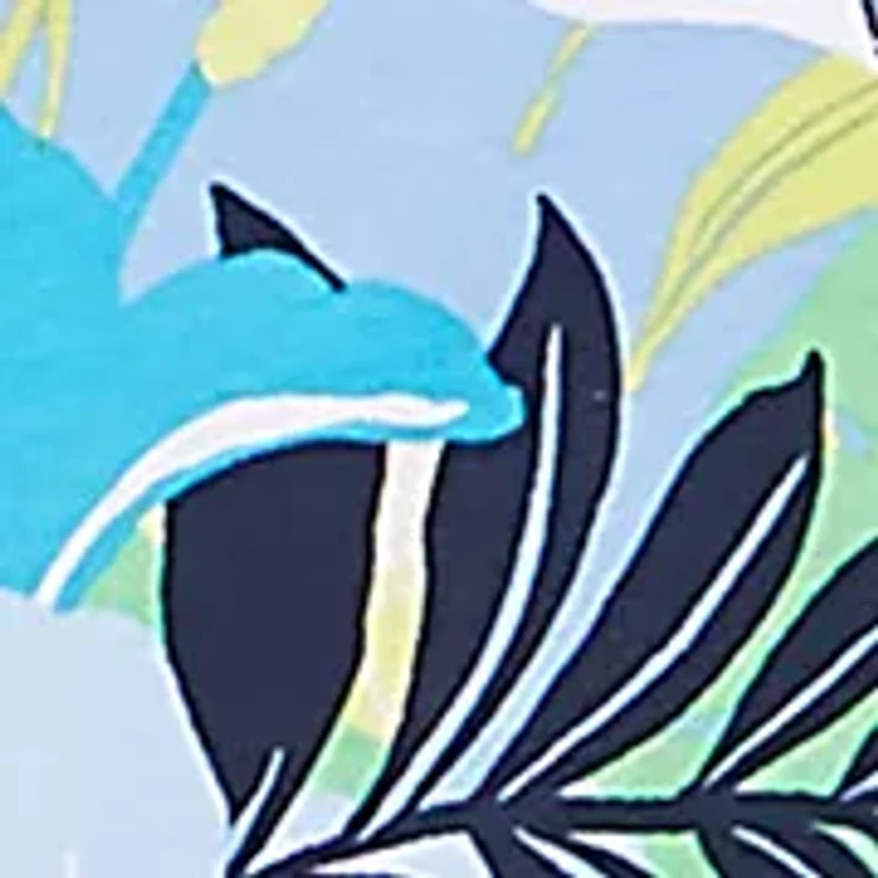 Plus Tropical Layered Print T-Shirt