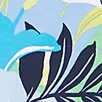 Plus Tropical Layered Print T-Shirt