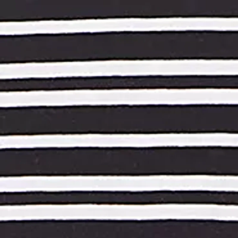 Petite Variegated Stripe Knit T-Shirt