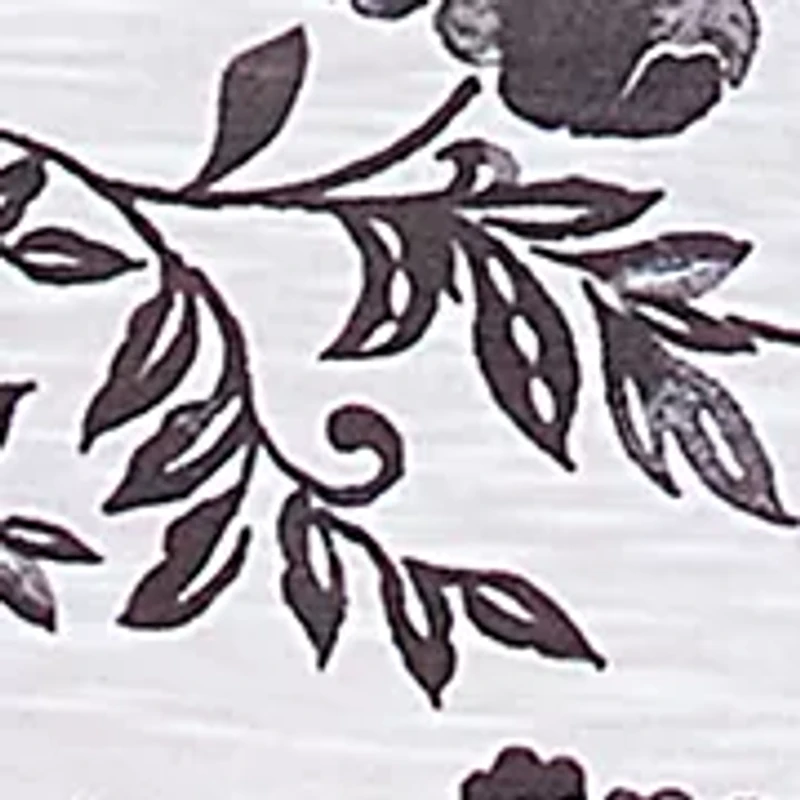 Plus Floral Ombre Border Sublimation Knit Top