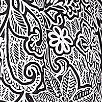 Petite Vines Puff Print Dress