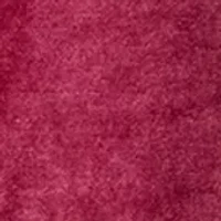 Shirt Collar Stretch Velvet Top With Lace Trim Detail and Three Quarter Ruched Sleeves