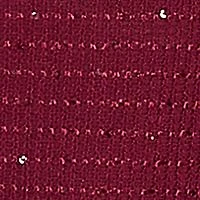 Petite Scoop Neck with Diamond Detail Sequin Knit Top