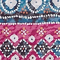 Petite Batik Print Knit Top